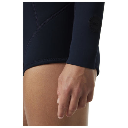 Helly Hansen Rashguard Zwemsuit Dames Donkerblauw/Wit