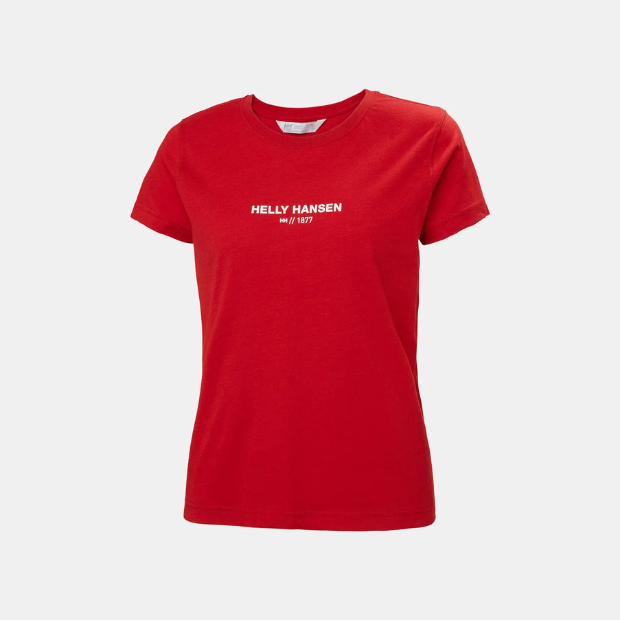 Helly Hansen RWB Graphic T-shirt Dames Rood