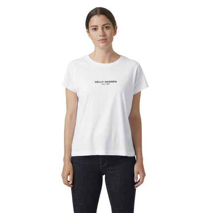 Helly Hansen RWB Graphic T-shirt Dames Wit