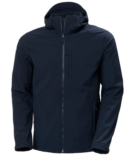 Helly Hansen Softshell Jas Heren Paramount met Capuchon Donkerblauw