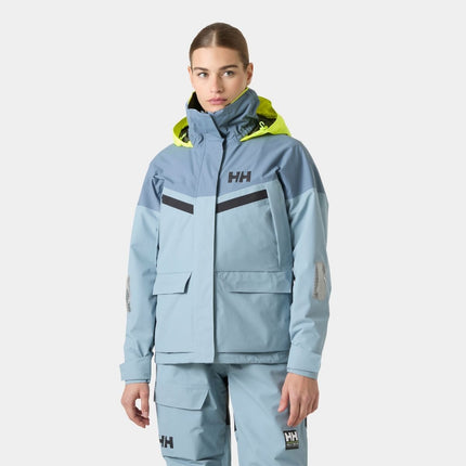 Helly Hansen Segeljacke Damen Pier 4.0 Graublau