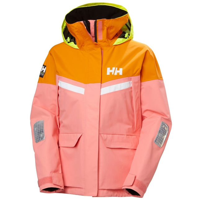 Helly Hansen Segeljacke Damen Pier 4.0 Rosa/Orange