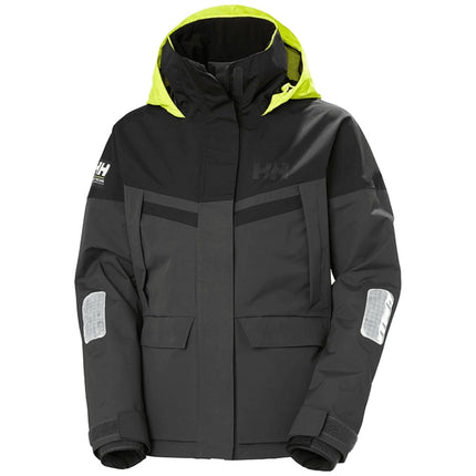helly-hansen-zeiljas-dames-pier-4-0-zwart-voorkant