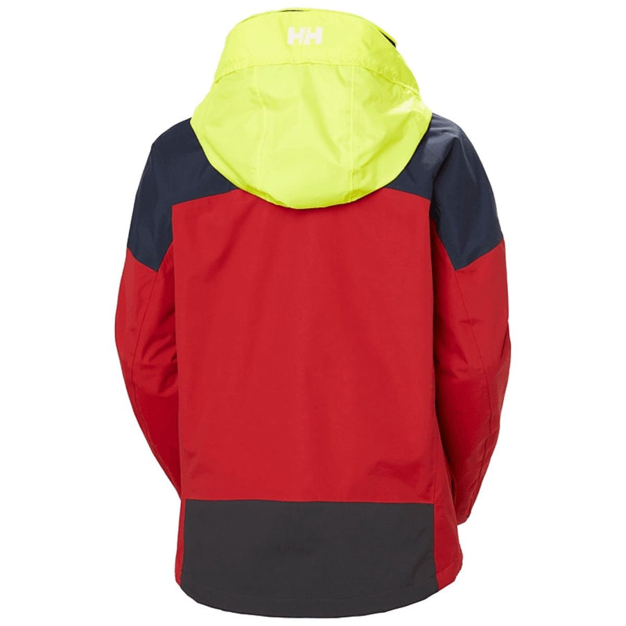 Helly Hansen Zeiljas Dames Pier 4.0 Rood/Donkerblauw