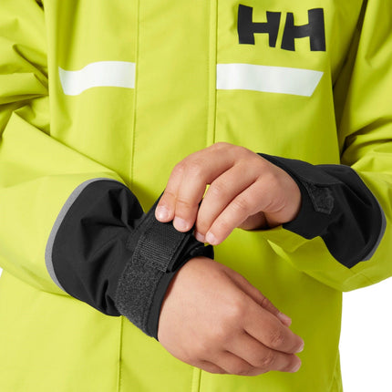 Helly Hansen Zeiljas Kind Salt Port 2.0 Lime Verstelbare Manchet
