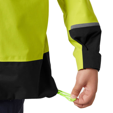 Helly Hansen Zeiljas Kind Salt Port 2.0 Lime Verstelbare Onderzoom