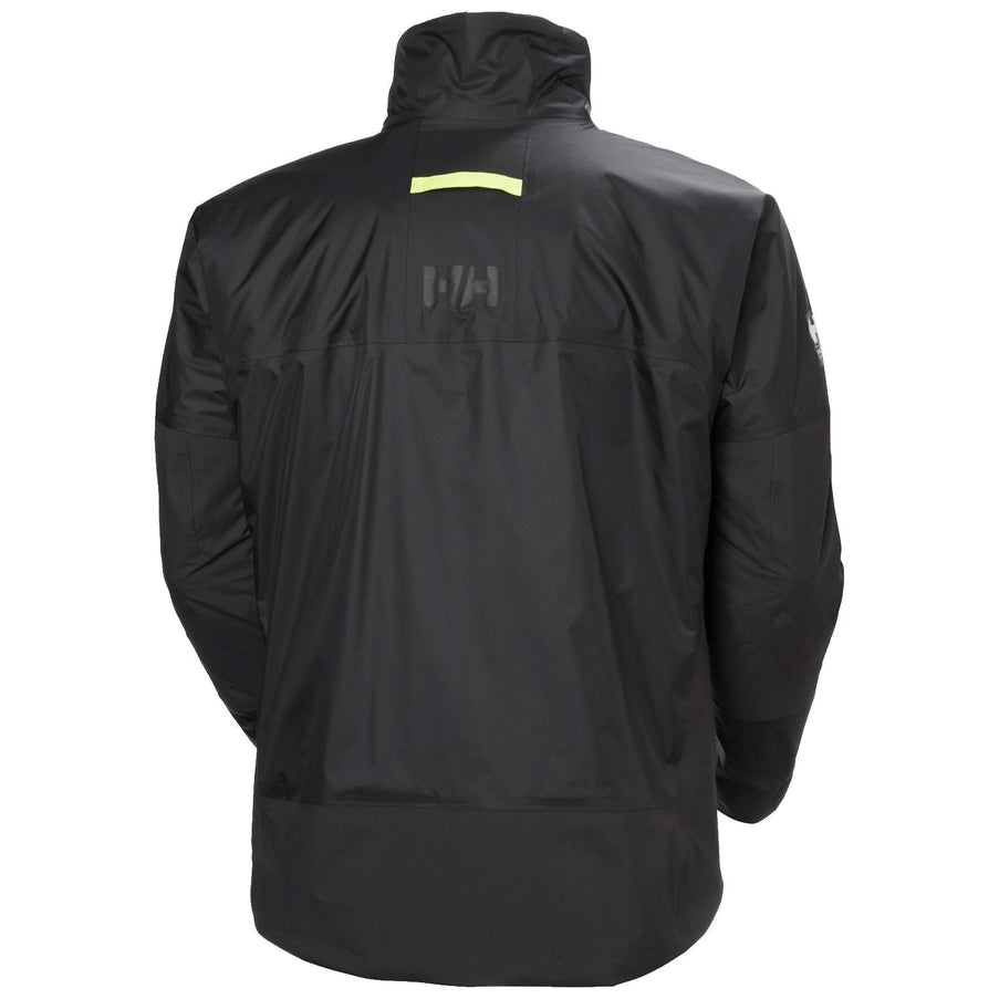 Helly Hansen Zeiljas Midlayer Aegir Zwart Achterkant
