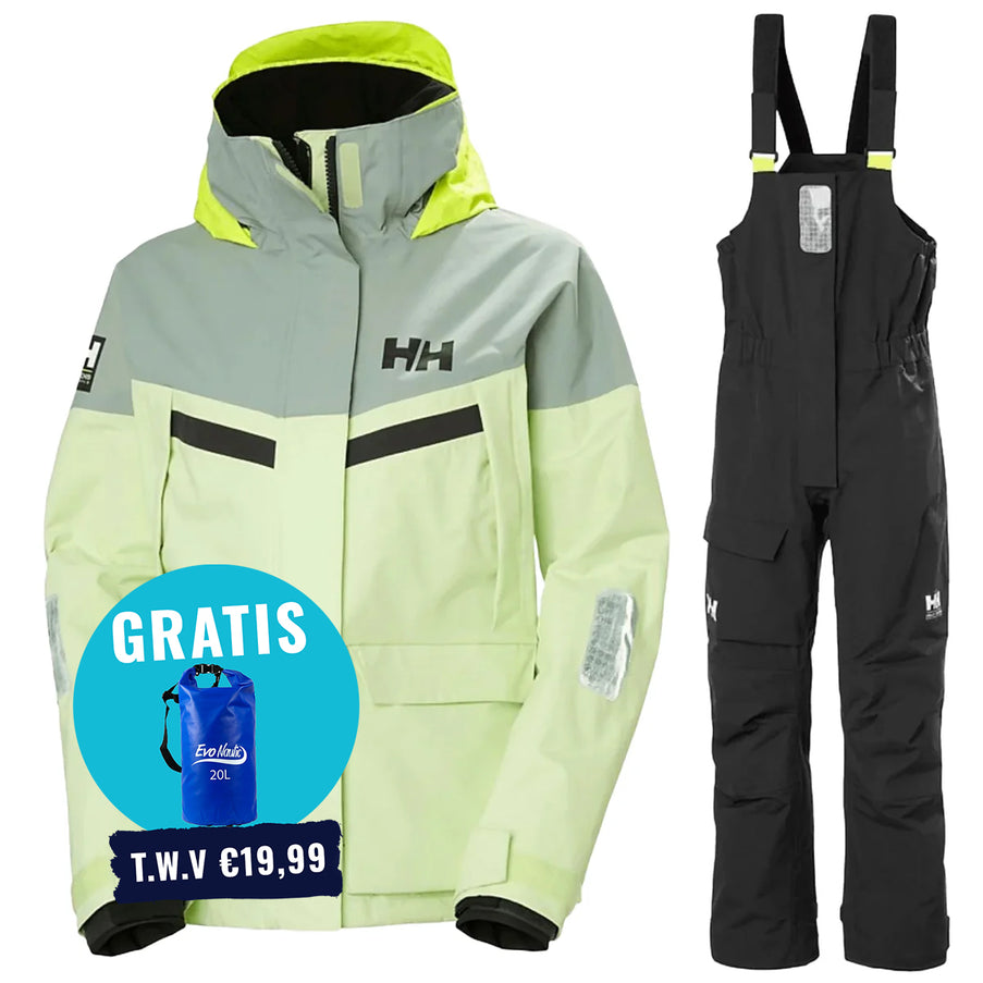 Helly Hansen Zeilpak Dames Pier 4.0 Lime