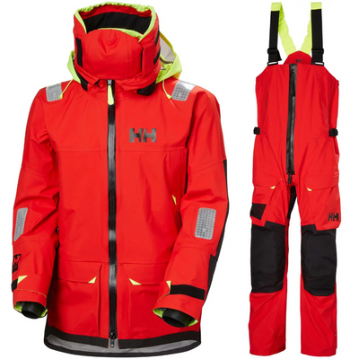 Helly Hansen Segelanzug Herren Aegir Ocean 2.0 Rot/Rot