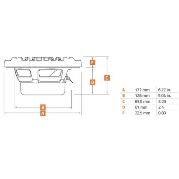 Hertz Hertz Marine HBX 6.5 Waterdichte Speaker Set 4 stuks 90W Zwart