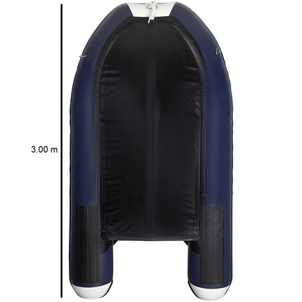 HIBO Airdeck Rubberboot Style Donkerblauw/Wit 3.00