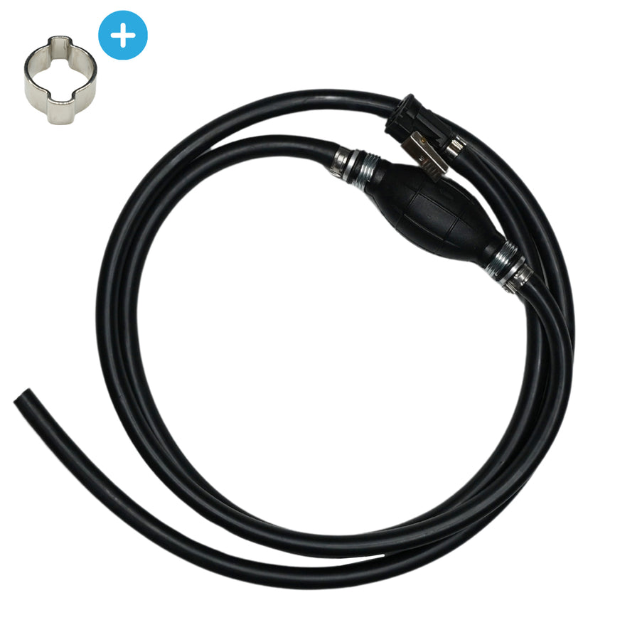 Hibo Basic Benzineslang 3/8" 2.1 m Met Brandstofconnector