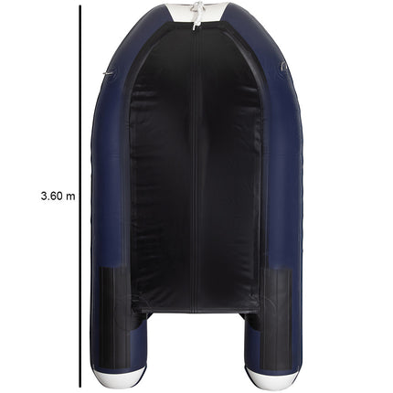 HIBO PRO Rubber Boat Style Dunkelblau/Weiß 3.60