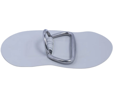 Hibo Rubberboot Sleepoog en Handgreep Combinatie Wit