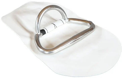Hibo Rubberboot Sleepoog en Handgreep Combinatie Wit