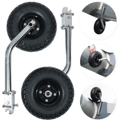 HIBO Rubberboot Strandwielen Deluxe