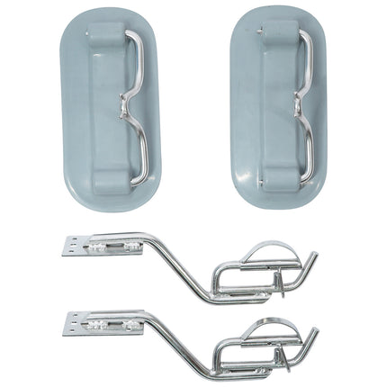 Hibo Snap Davits Rubberboten Platform Extended SD102