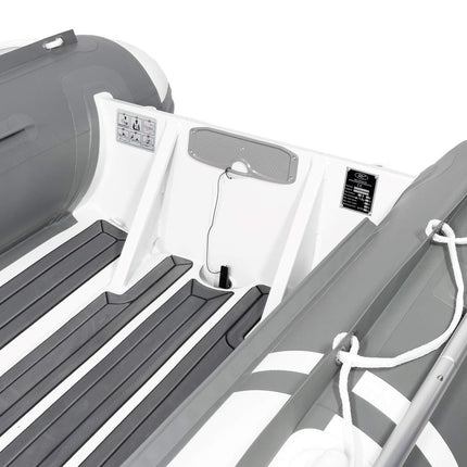 HIBO Style Aluminium RIB Boot Style Grijs/Wit 3.00