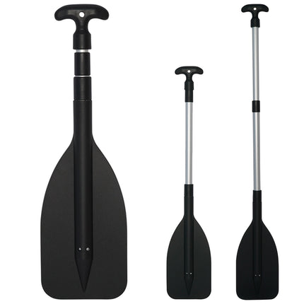 HIBO Telescopische Peddel Zwart 55-107 cm