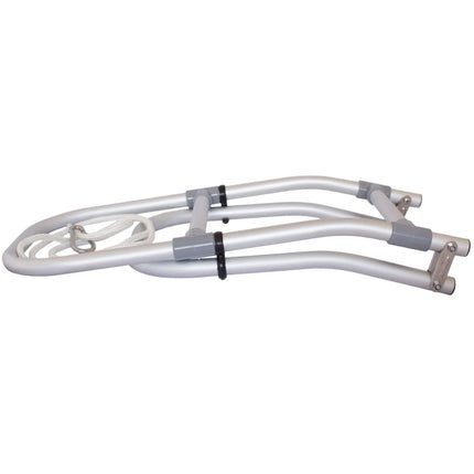 Hibo Zwemtrap Rubberboot 3-treden Aluminium