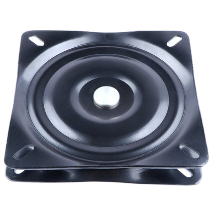 Hollex Draaiplateau Boot Aluminium Zwart Stoeldrager 15x17cm