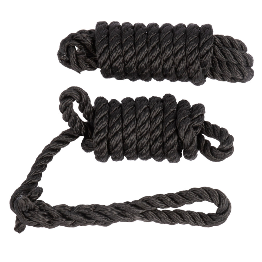 Hollex Fenderlijn 8 mm 2.5 m 3-strengs 2 stuks Zwart