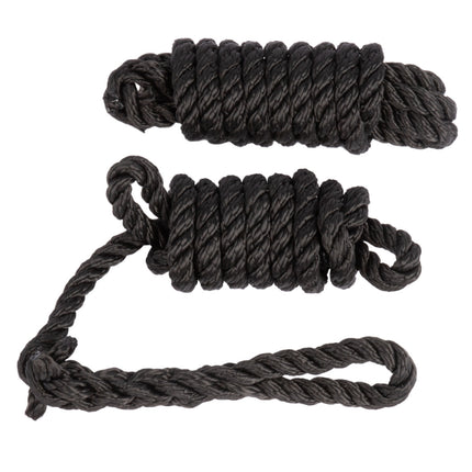 Hollex Fenderlijn 8 mm 2.5 m 3-strengs 2 stuks Zwart