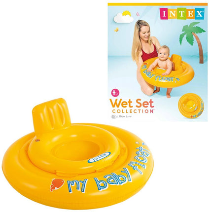 Intex Babyfloat Geel 70 cm 6-12 maanden