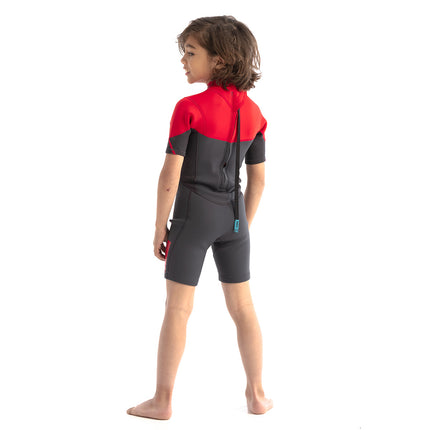JOBE JOBE Shorty Wetsuit Kind Boston 2mm Rood