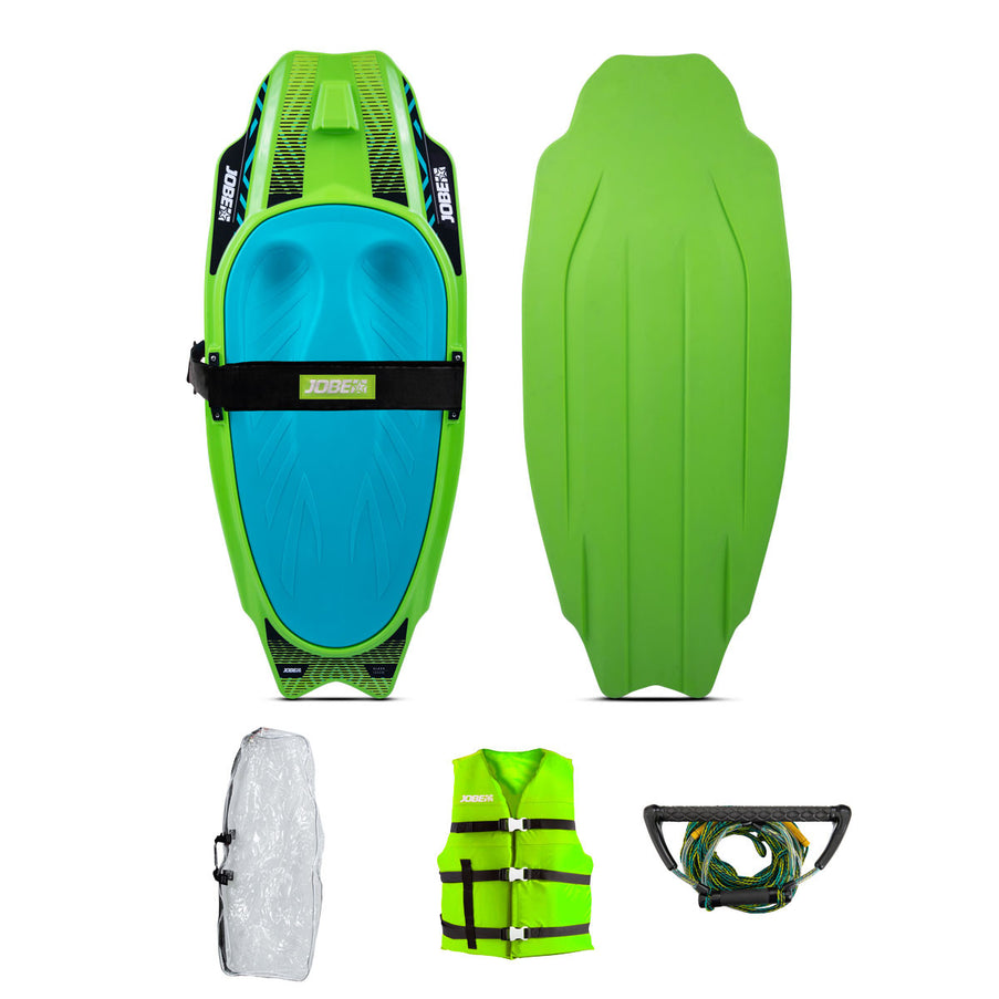 JOBE Kneeboard Slash Lime Package