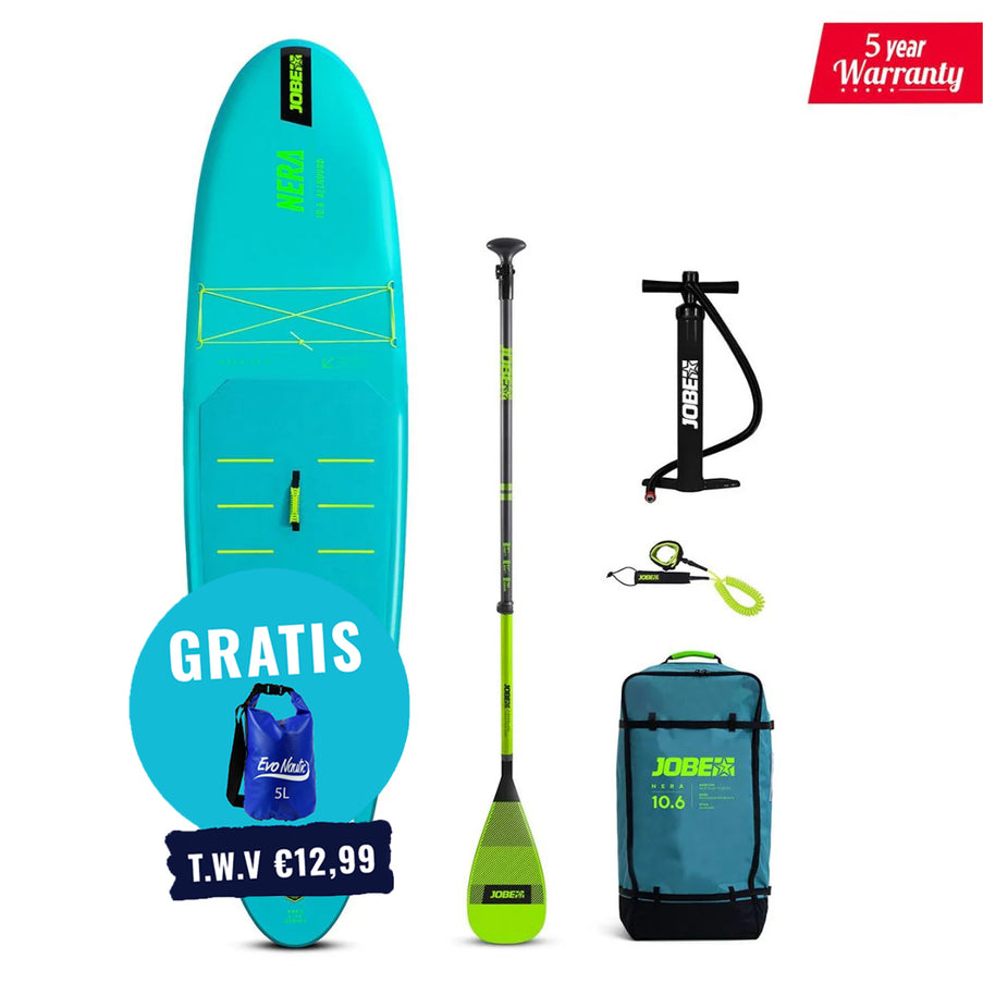 JOBE Aufblasbares SUP Nera 10,6 Paket