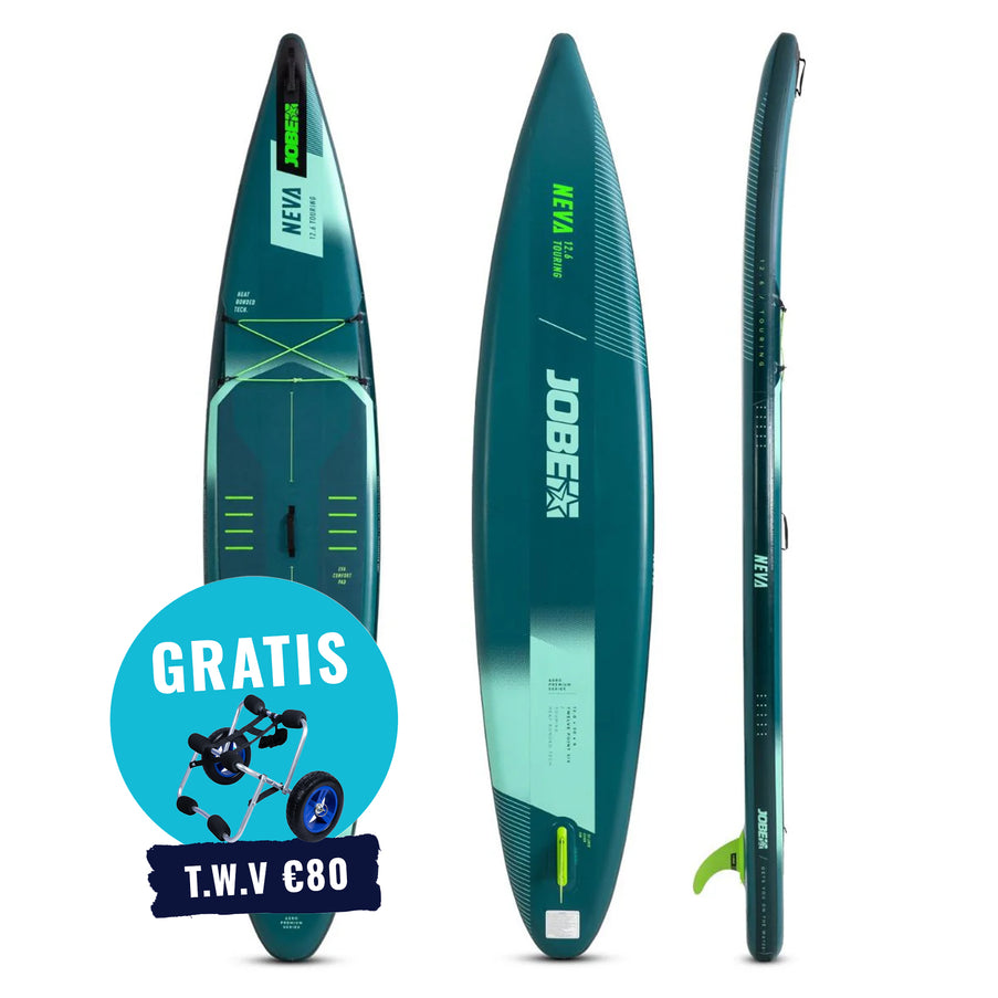 JOBE Opblaasbare SUP Neva 12.6 Package