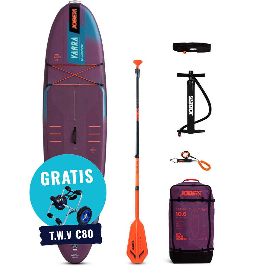JOBE Aufblasbares SUP Yarra 10.6 Package Lila