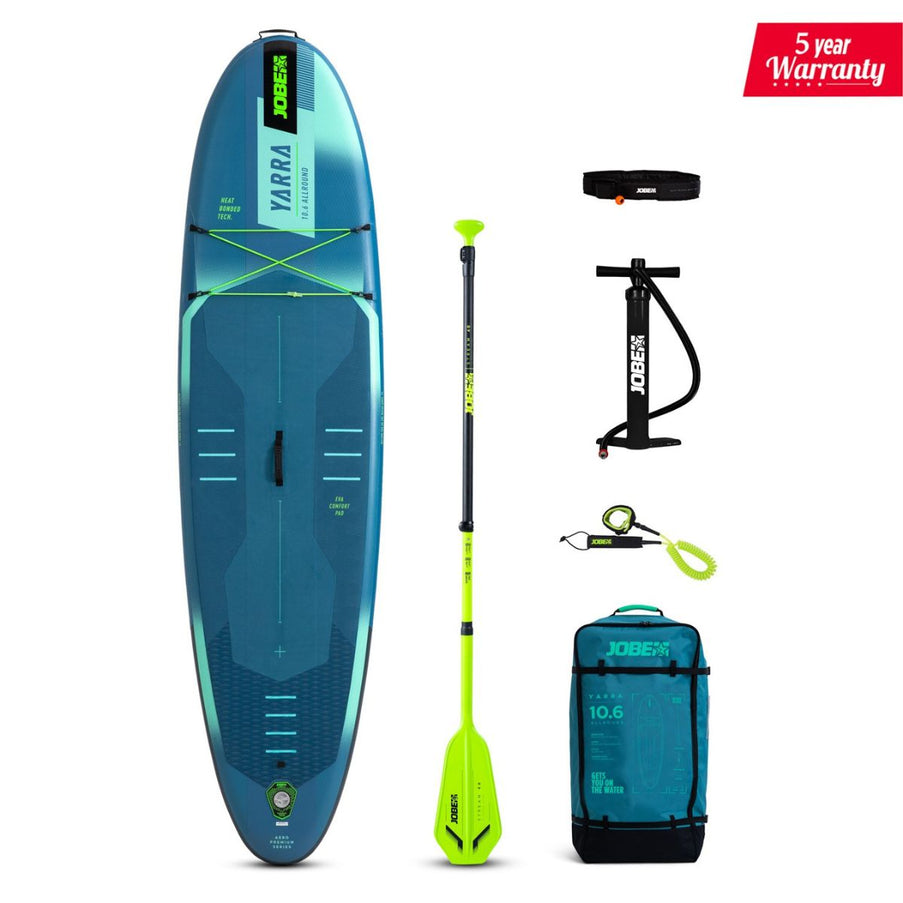 JOBE Opblaasbare SUP Yarra 10.6 Package Steel Blue