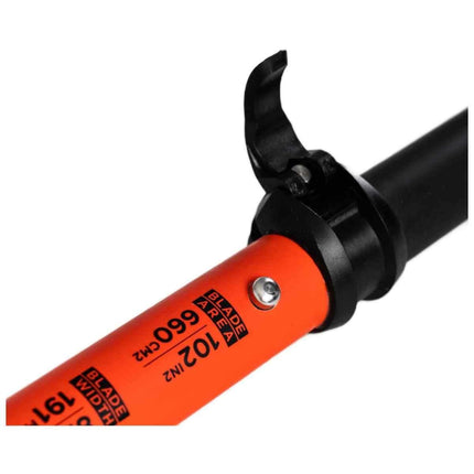 JOBE SUP Peddel 3-delig Stream 40% Carbon Oranje