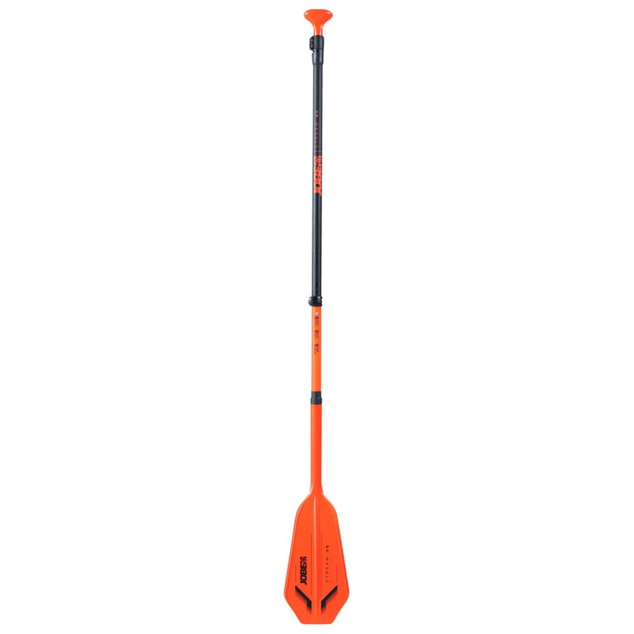 JOBE SUP Peddel 3-delig Stream 40% Carbon Oranje