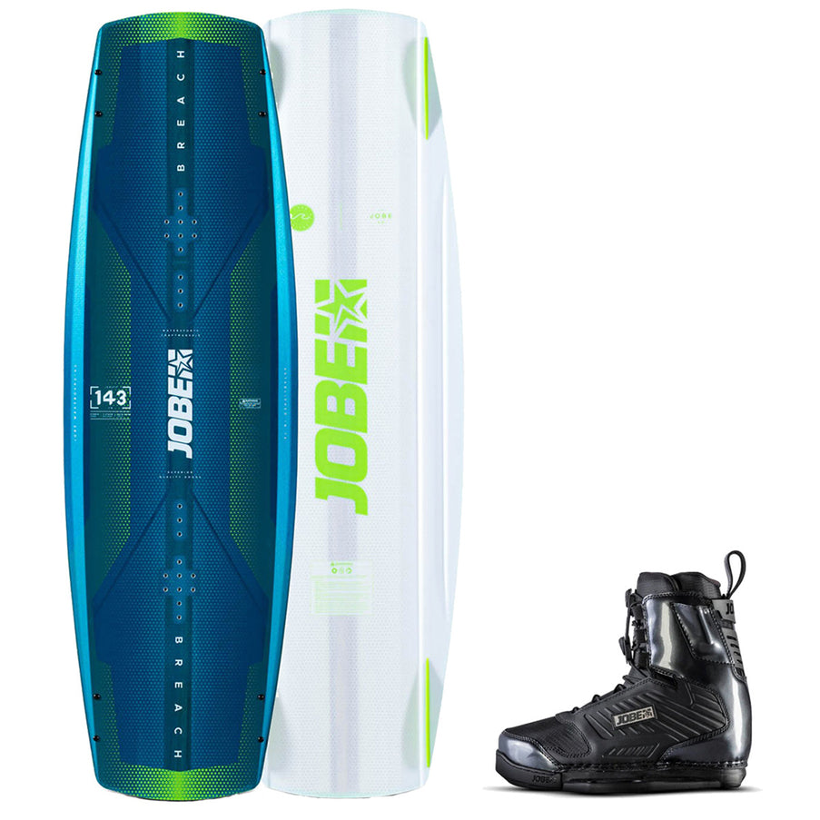 JOBE Wakeboard Breach 143 met Wakeboard Bindingen Nitro
