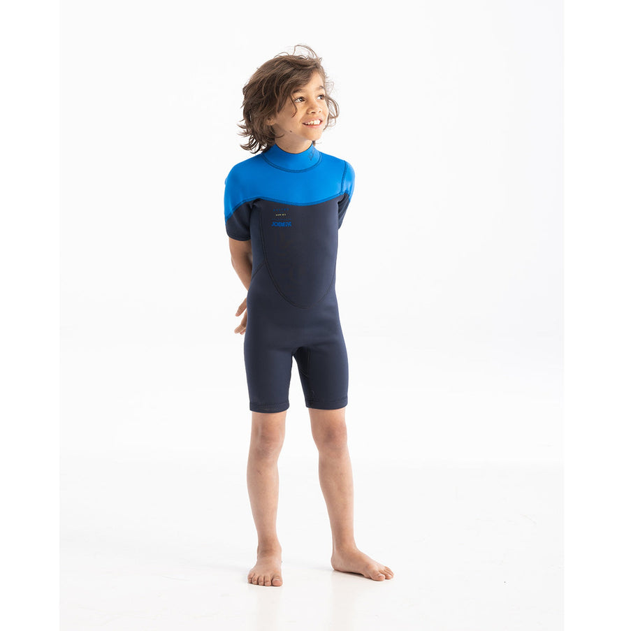 JOBE Shorty Wetsuit Kind Boston 2mm Blauw