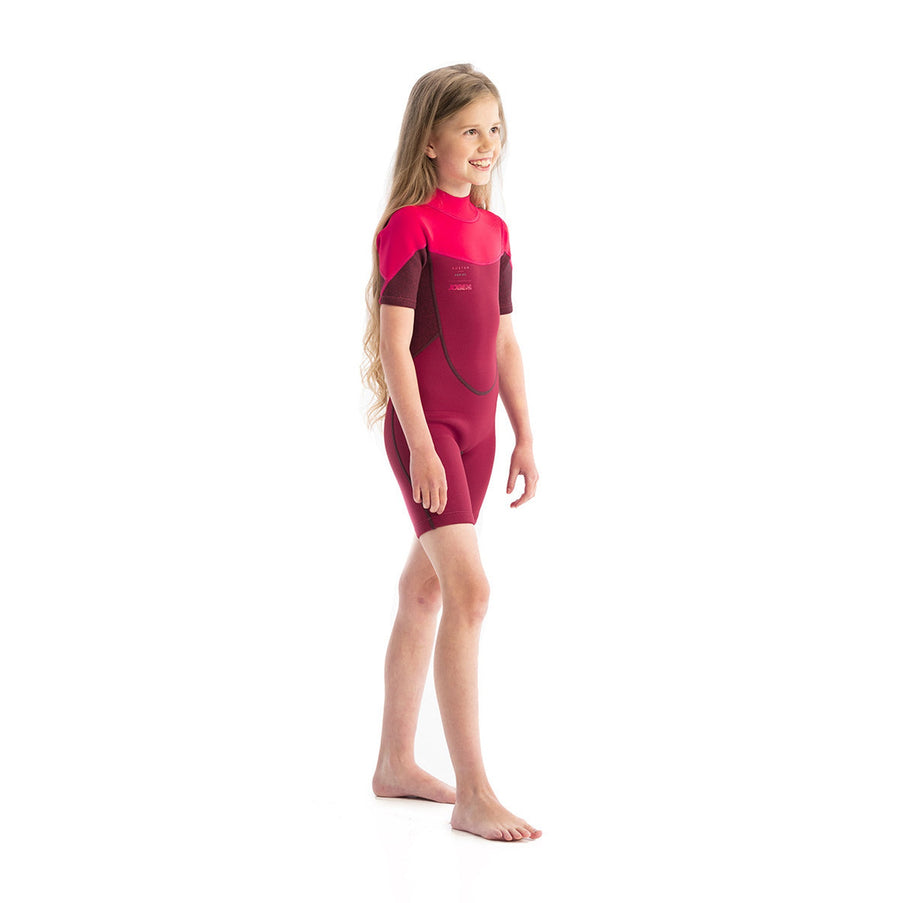 JOBE Shorty Wetsuit Kind Boston 2mm Roze