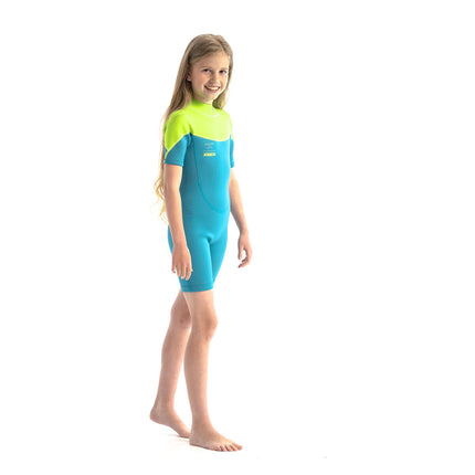 JOBE Shorty Wetsuit Kind Boston 2mm Teal