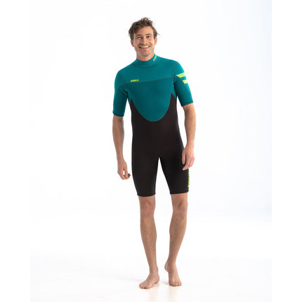 JOBE Shorty Wetsuit Heren Perth 3/2 Teal