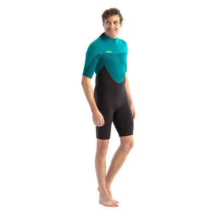 JOBE Shorty Wetsuit Heren Perth 3/2 Teal