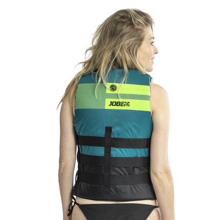 JOBE Zwemvest Unisex 4 Buckle Teal