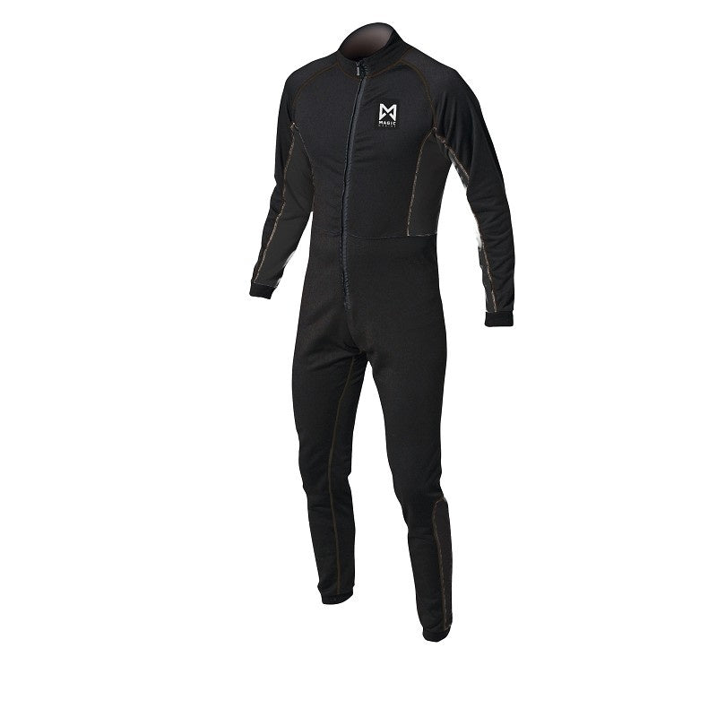 Magic Marine Fleece Overall Unisex Zwart