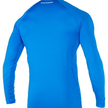 Magic Marine Lycra Shirt Heren Lange Mouw Cube Blauw