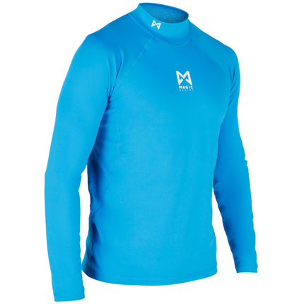 Magic Marine Lycra Shirt Unisex Cube Lange Mouw Blauw