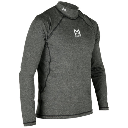 Magic Marine Lycra Shirt Unisex Cube Lange Mouw Grijs