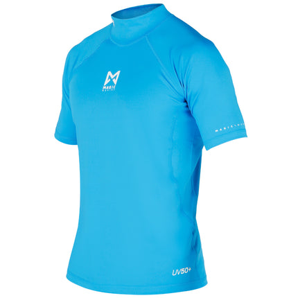 Magic Marine Magic Marine Lycra Shirt Unisex Cube Korte Mouw Blauw