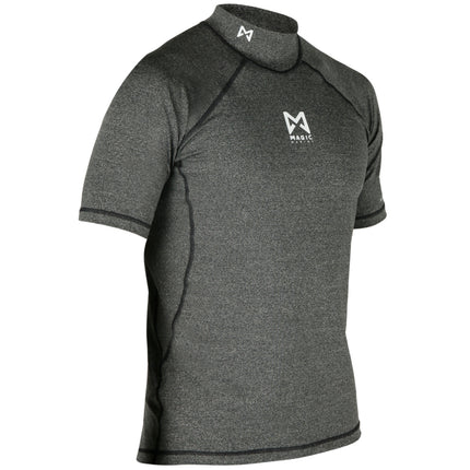 Magic Marine Magic Marine Lycra Shirt Unisex Cube Korte Mouw Grijs