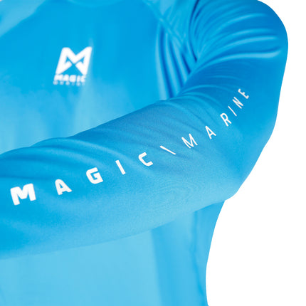 Magic Marine Magic Marine Lycra Shirt Unisex Cube Lange Mouw Blauw